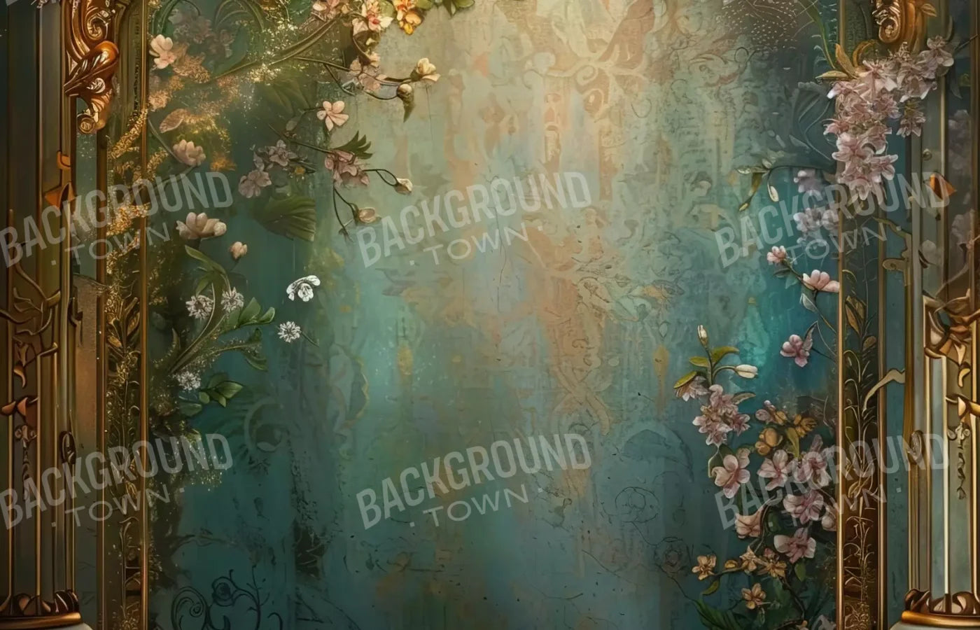 Nouveau Wall Ii 14’X9’ Ultracloth (168 X 108 Inch) Backdrop