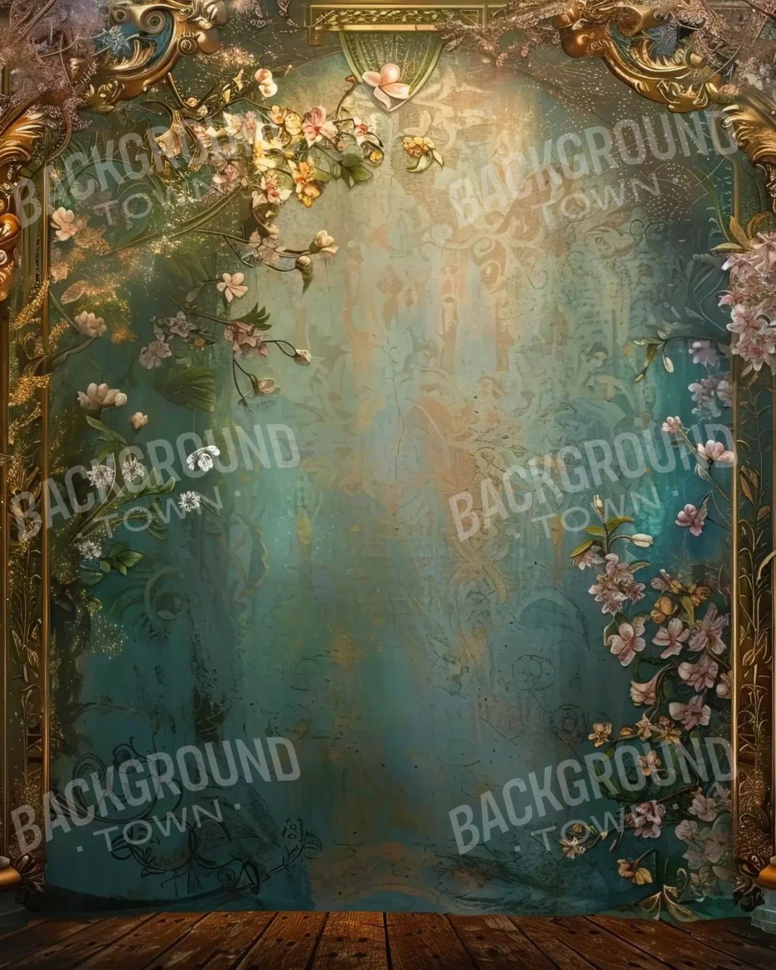 Nouveau Wall Ii 8’X10’ Fleece (96 X 120 Inch) Backdrop