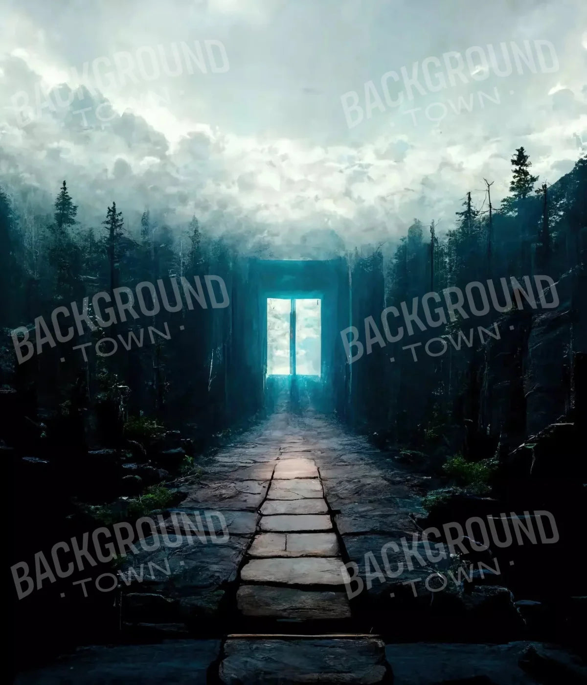 Nowhere 10X12 Ultracloth ( 120 X 144 Inch ) Backdrop