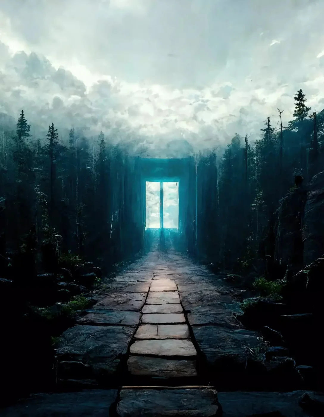 Nowhere 6X8 Fleece ( 72 X 96 Inch ) Backdrop