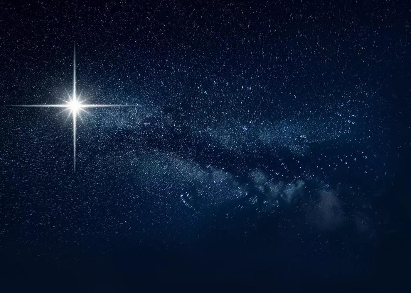 O Holy Night 7’X5’ Ultracloth (84 X 60 Inch) Backdrop