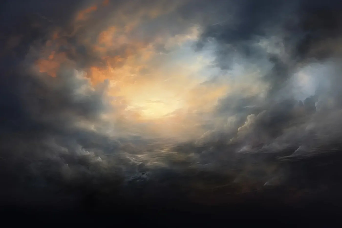 Ocean Meets Sky 12’x8’ UltraCloth (144 x 96 inch) Backdrop