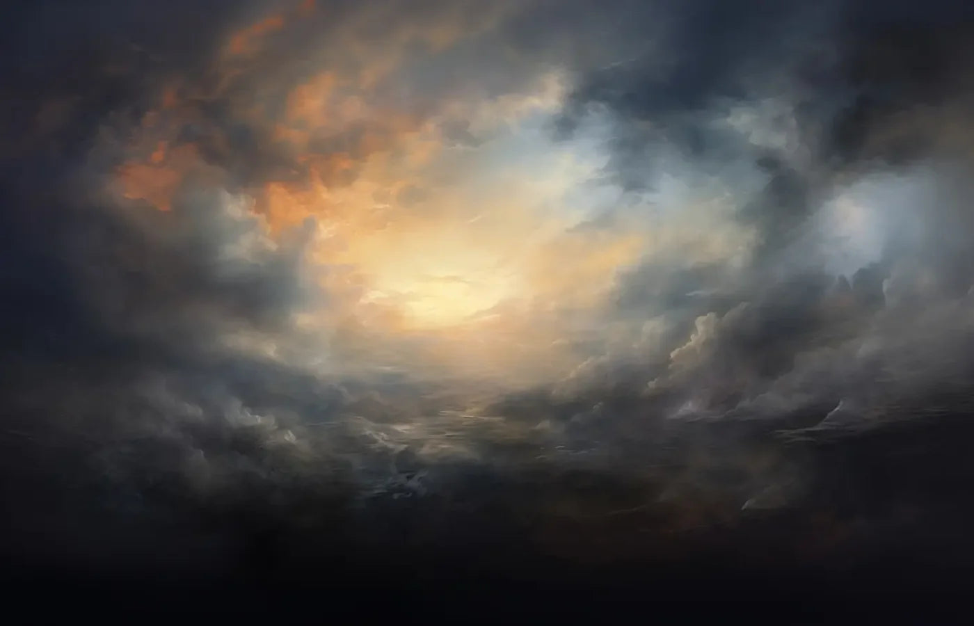 Ocean Meets Sky 14’x9’ UltraCloth (168 x 108 inch) Backdrop