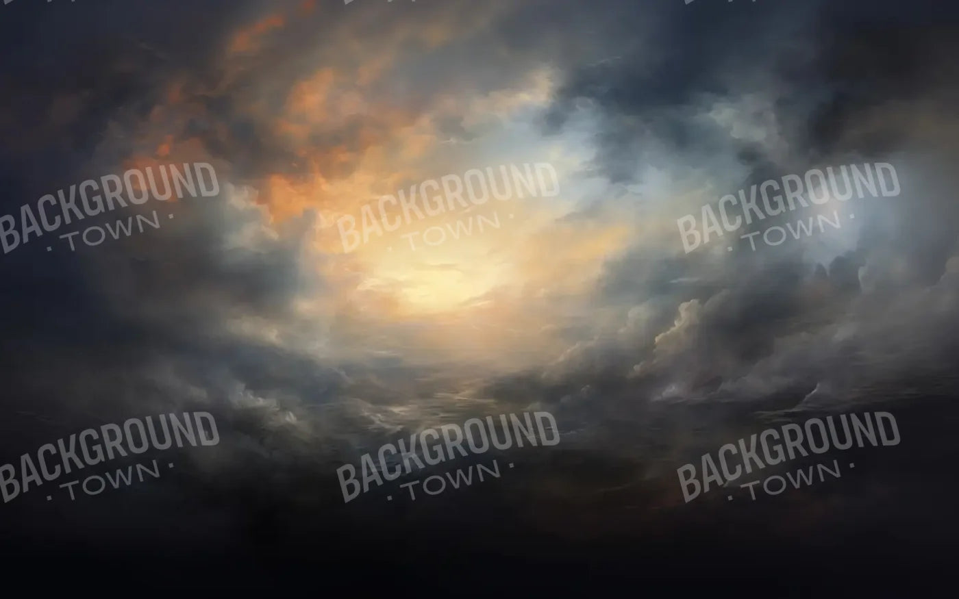 Ocean Meets Sky 8’x5’ UltraCloth (96 x 60 inch) Backdrop