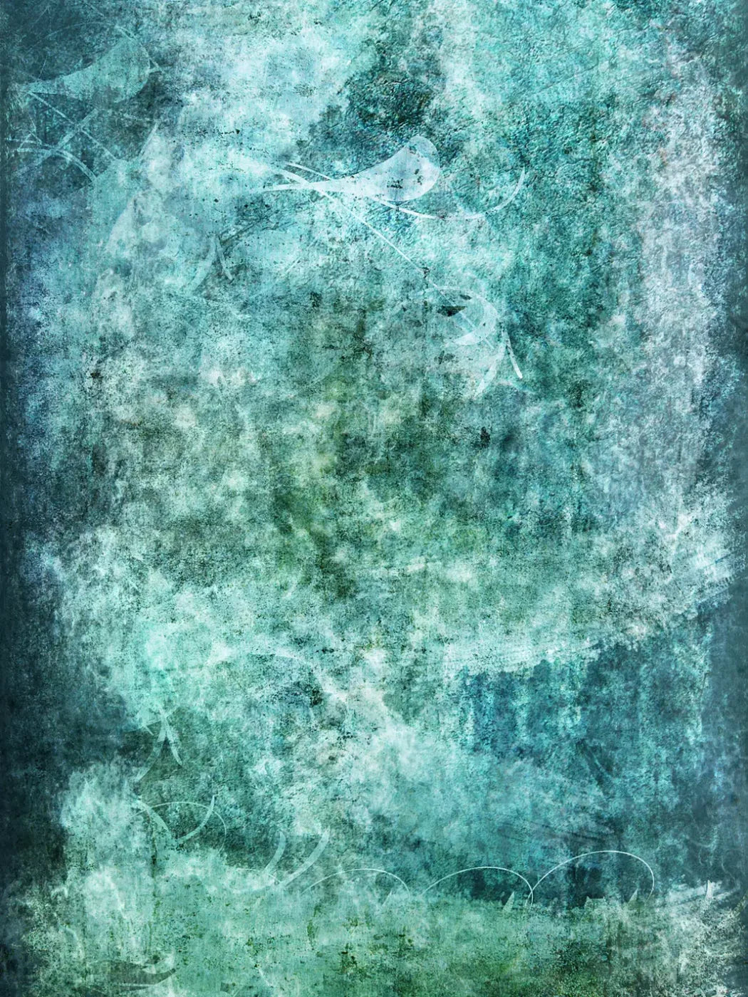 Ocean View 5X68 Fleece ( 60 X 80 Inch ) Backdrop