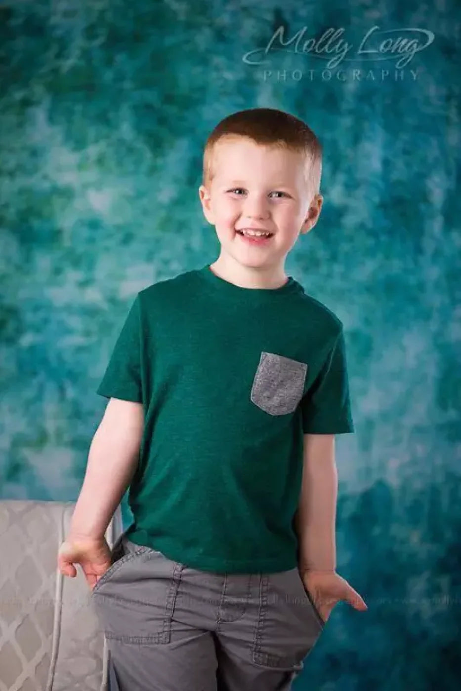 Blue Textured Backdrop for Photography