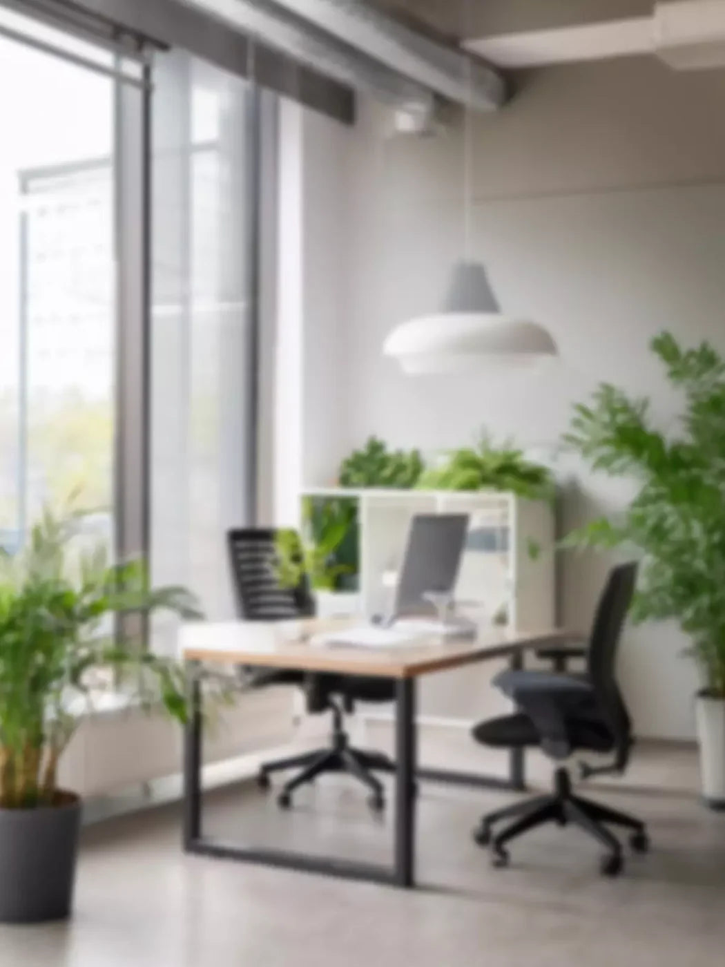 Office 6’X8’ Fleece (72 X 96 Inch) Backdrop