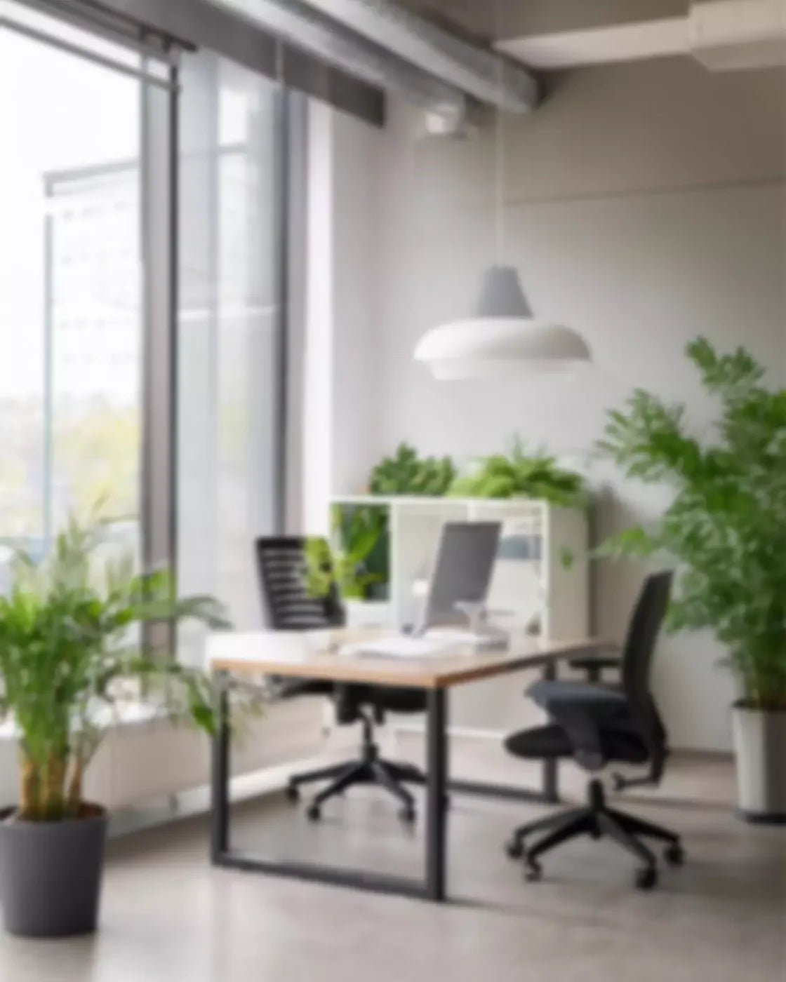 Office 8’X10’ Fleece (96 X 120 Inch) Backdrop