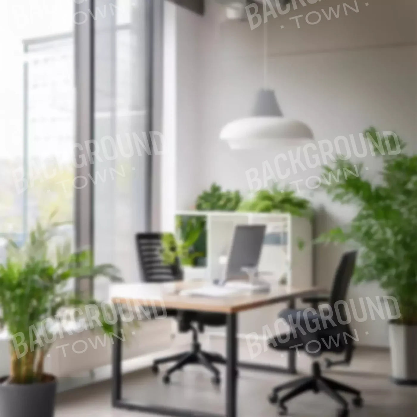 Office 8’X8’ Fleece (96 X Inch) Backdrop