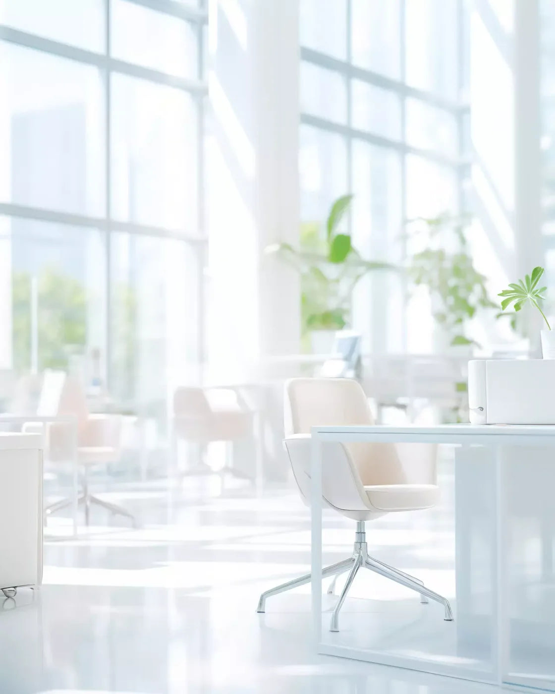 Office I 8’X10’ Fleece (96 X 120 Inch) Backdrop