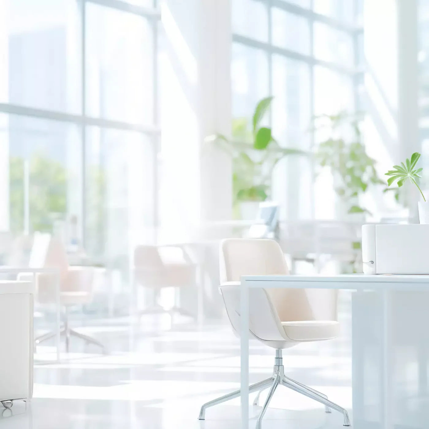 Office I 8’X8’ Fleece (96 X Inch) Backdrop