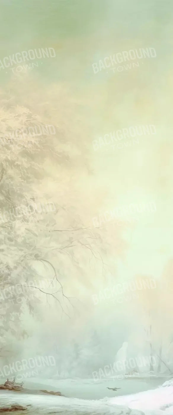 Oil Painted Winter 5’X12’ Ultracloth For Westcott X-Drop (60 X 144 Inch) Backdrop