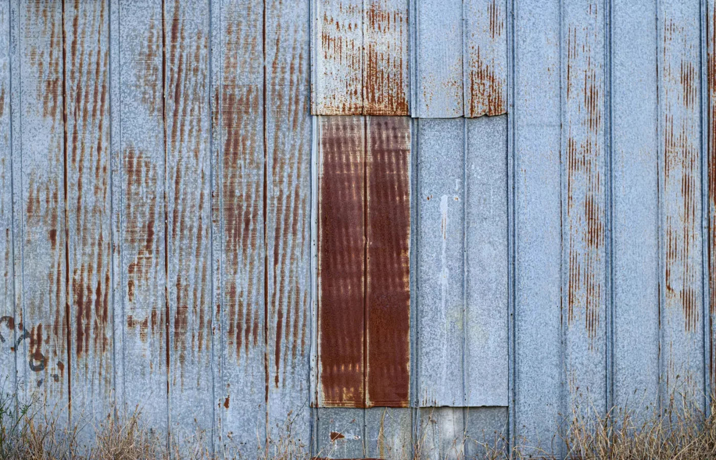 Old Barn Steel 12X8 Ultracloth ( 144 X 96 Inch ) Backdrop