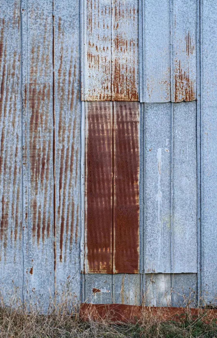 Old Barn Steel 8X12 Ultracloth ( 96 X 144 Inch ) Backdrop