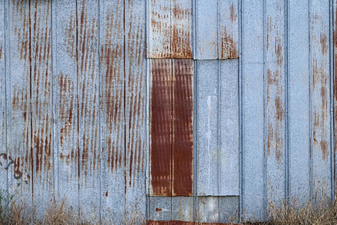 Old Barn Steel 8X5 Ultracloth ( 96 X 60 Inch ) Backdrop