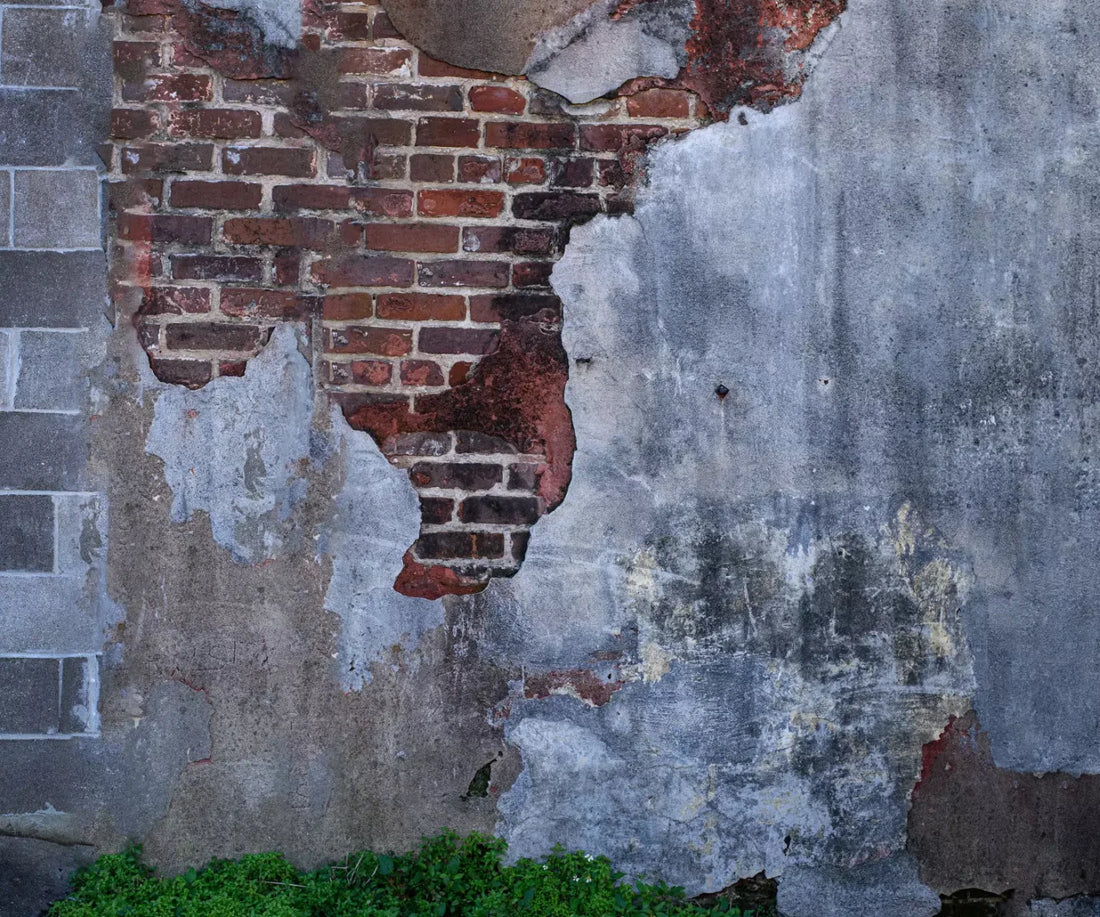 Old Brick Wall 5X42 Fleece ( 60 X 50 Inch ) Backdrop