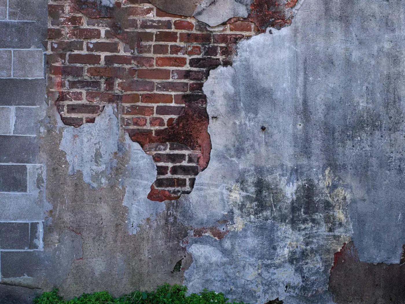Old Brick Wall 68X5 Fleece ( 80 X 60 Inch ) Backdrop