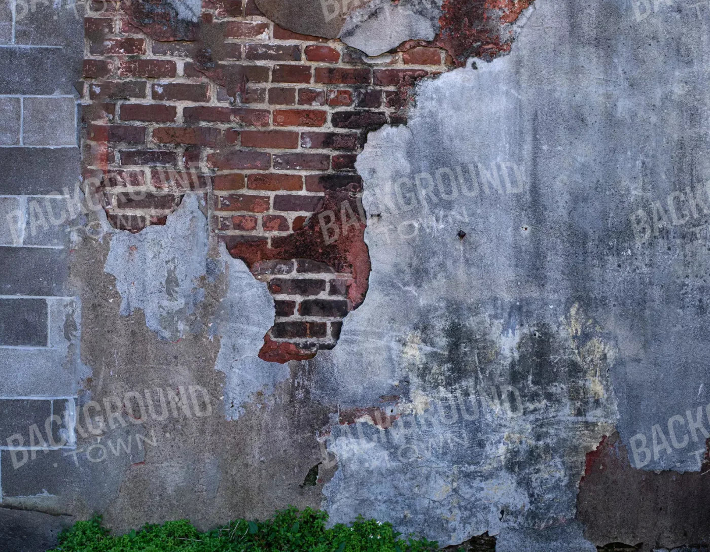 Old Brick Wall 8X6 Fleece ( 96 X 72 Inch ) Backdrop