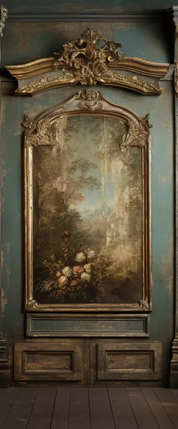 Old Masters Room V 5’X12’ Ultracloth For Westcott X - Drop (60 X 144 Inch) Backdrop