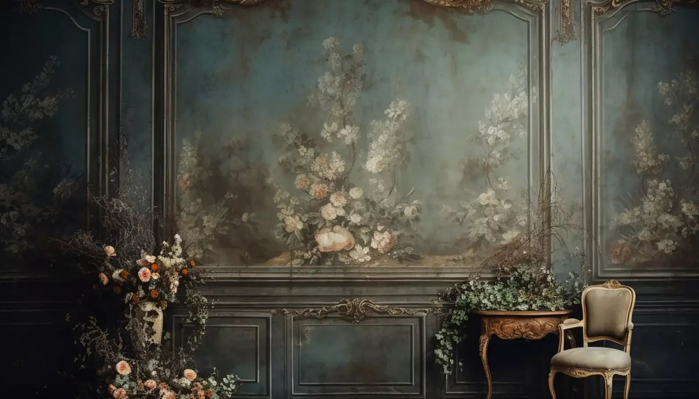 Old Masters Room Vi 14’X8’ Ultracloth (168 X 96 Inch) Backdrop