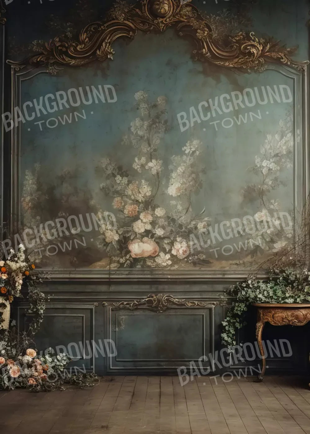 Old Masters Room Vi 5’X7’ Ultracloth (60 X 84 Inch) Backdrop