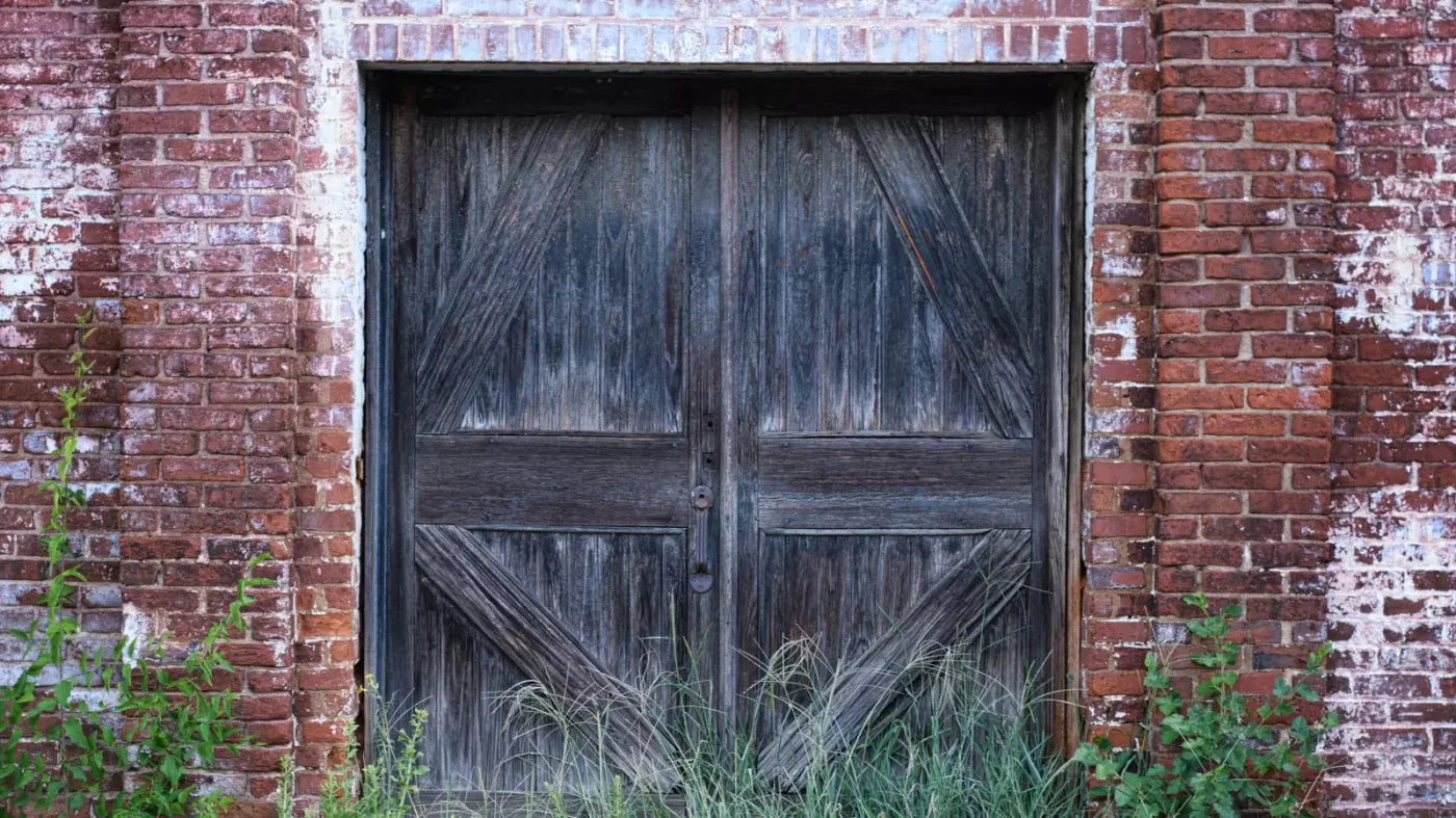 Old Mill Door 14X8 Ultracloth ( 168 X 96 Inch ) Backdrop