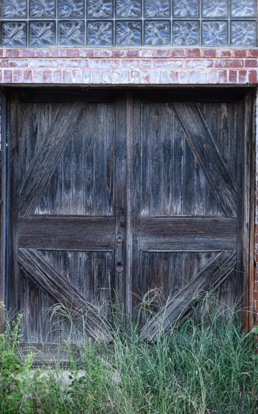 Old Mill Door 9X14 Ultracloth ( 108 X 168 Inch ) Backdrop