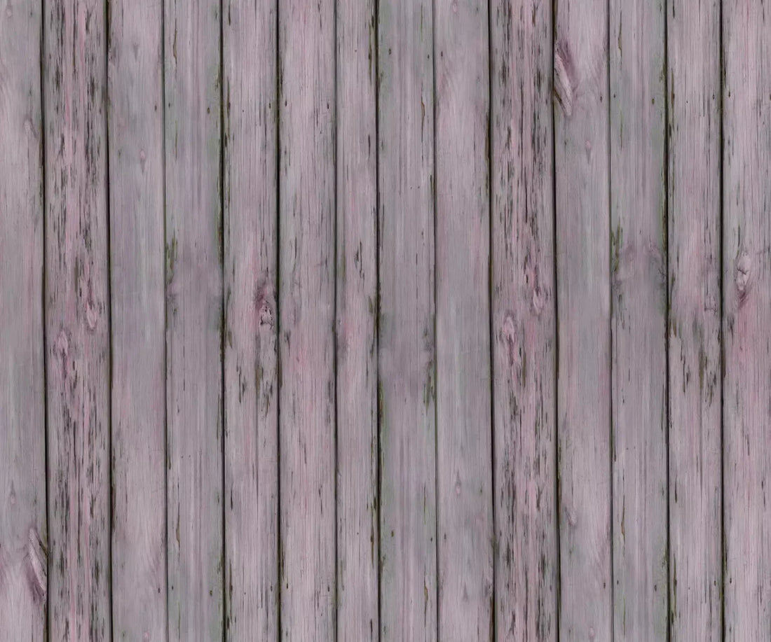 Old Wood Pink Floor 5X42 Fleece ( 60 X 50 Inch ) Backdrop