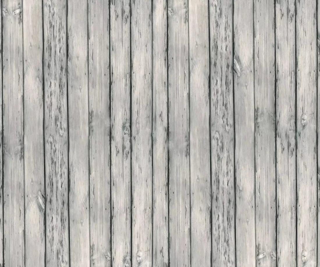 Old Wood Weathered Cool Floor 5X42 Fleece ( 60 X 50 Inch ) Backdrop