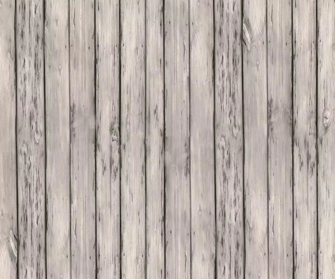 Old Wood Weathered Warm 5X42 Fleece ( 60 X 50 Inch ) Backdrop