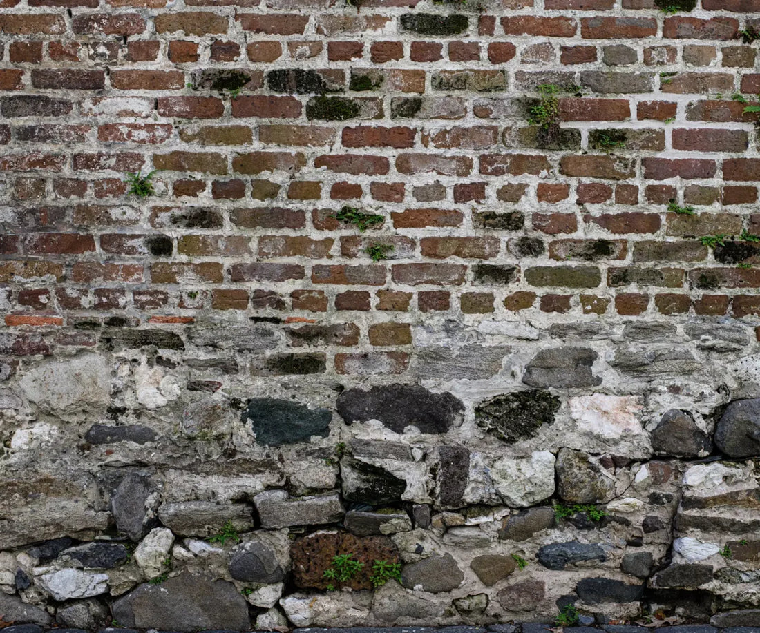 Old World Brickwork 5X42 Fleece ( 60 X 50 Inch ) Backdrop