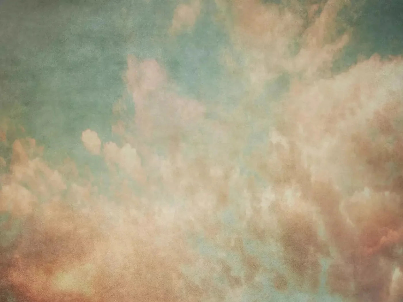 Old World Teal Sky 7X5 Ultracloth ( 84 X 60 Inch ) Backdrop
