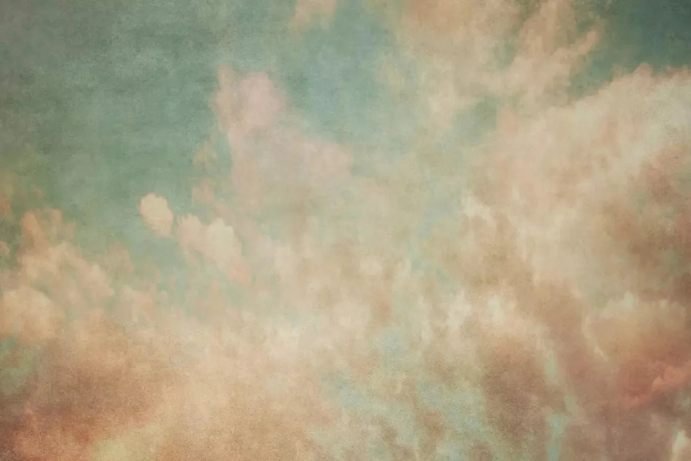 Old World Teal Sky 8X5 Ultracloth ( 96 X 60 Inch ) Backdrop