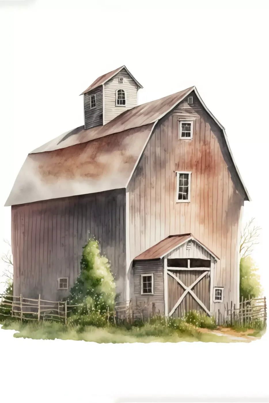 On The Farm V 5X8 Ultracloth ( 60 X 96 Inch ) Backdrop