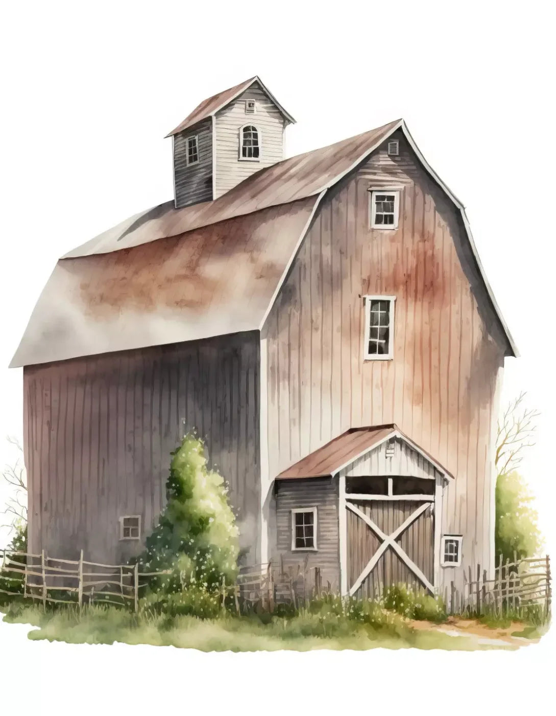 On The Farm V 6X8 Fleece ( 72 X 96 Inch ) Backdrop