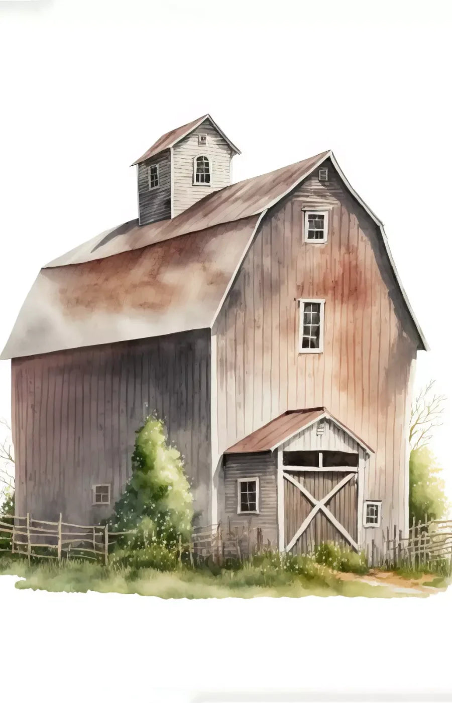 On The Farm V 8X12 Ultracloth ( 96 X 144 Inch ) Backdrop