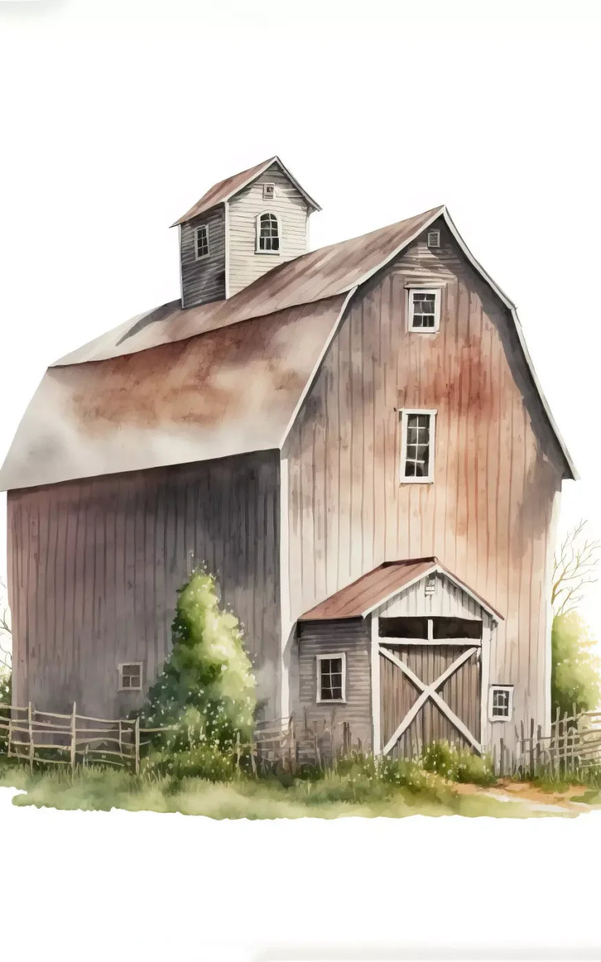 On The Farm V 9X14 Ultracloth ( 108 X 168 Inch ) Backdrop