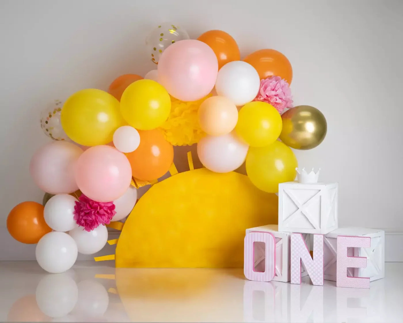 One In The Sun 10’X8’ Fleece (120 X 96 Inch) Backdrop