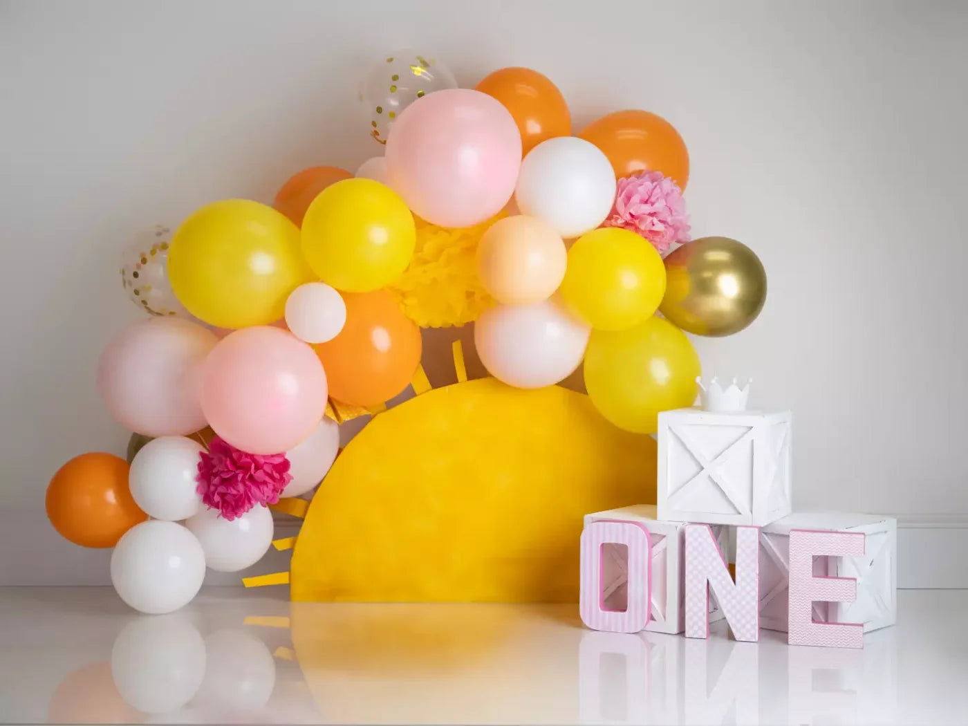 One In The Sun 8’X6’ Fleece (96 X 72 Inch) Backdrop