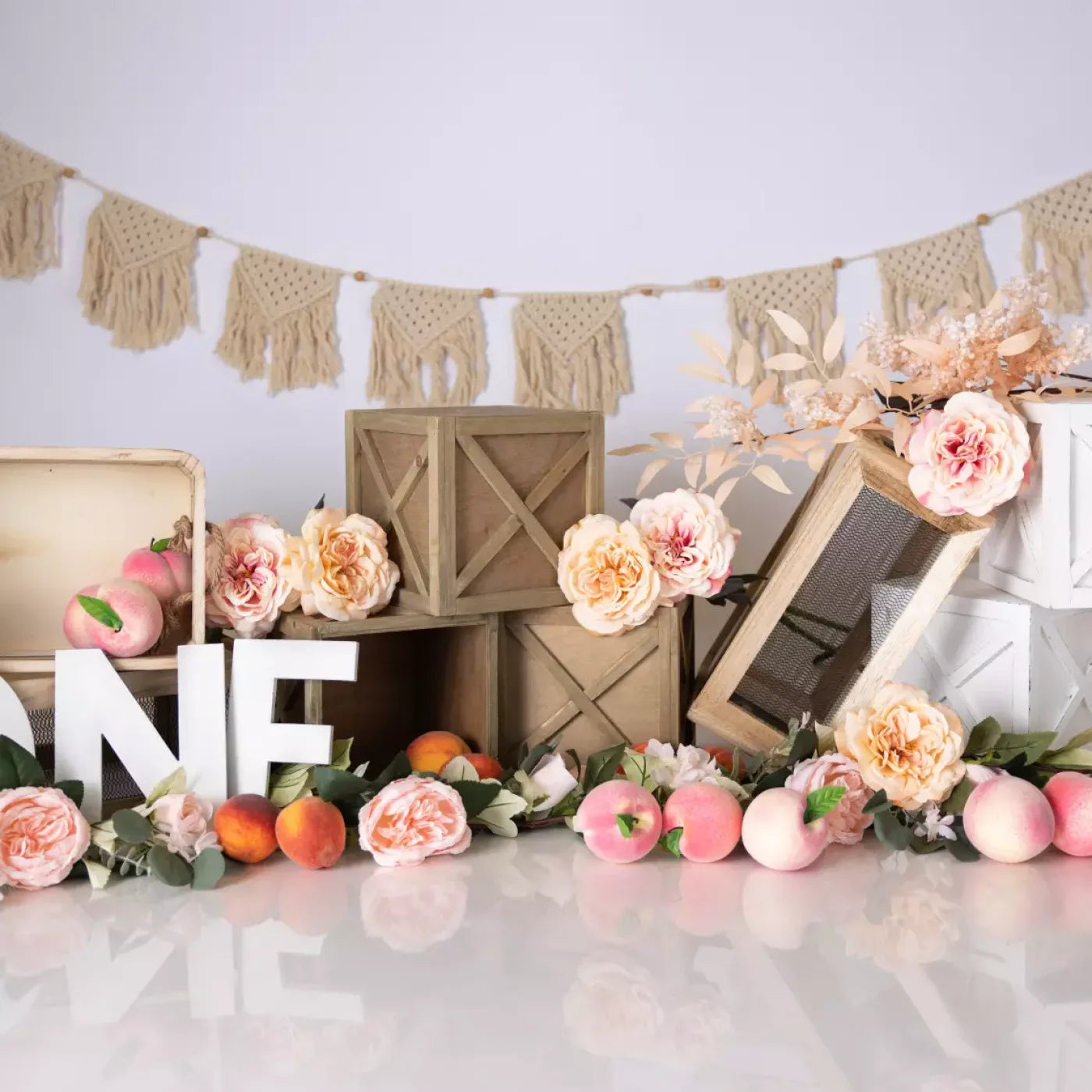One Sweet Peach 10’X10’ Ultracloth (120 X Inch) Backdrop