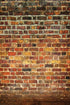 Bricklayer Vivid 5X8 Ultracloth ( 60 X 96 Inch ) Backdrop