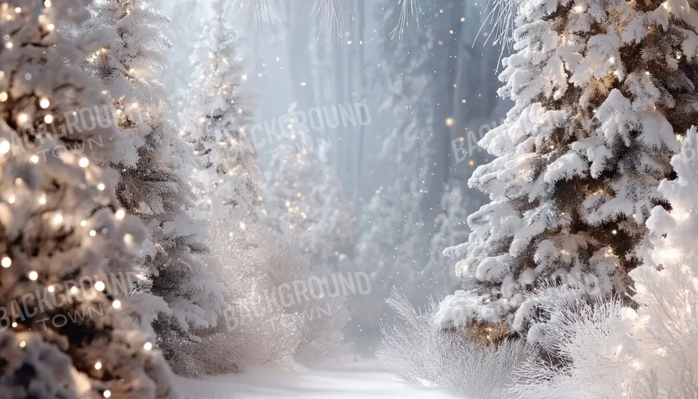 Opening In The Winter Pines 14’x8’ UltraCloth (168 x 96 inch) Backdrop
