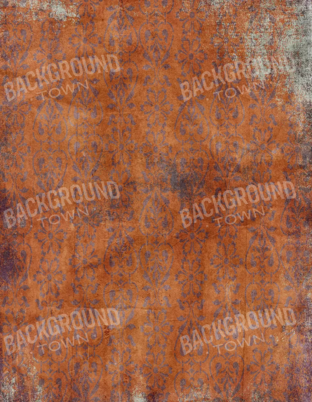 Orange Harvest 6X8 Fleece ( 72 X 96 Inch ) Backdrop