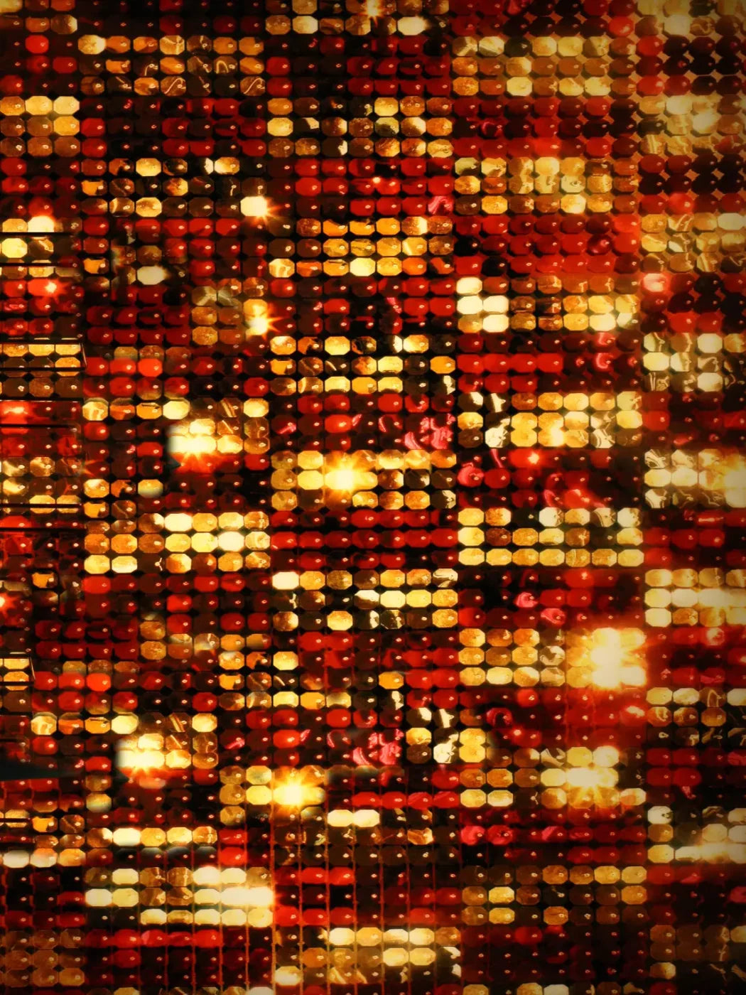 Red Light 8X10 Fleece ( 96 X 120 Inch ) Backdrop