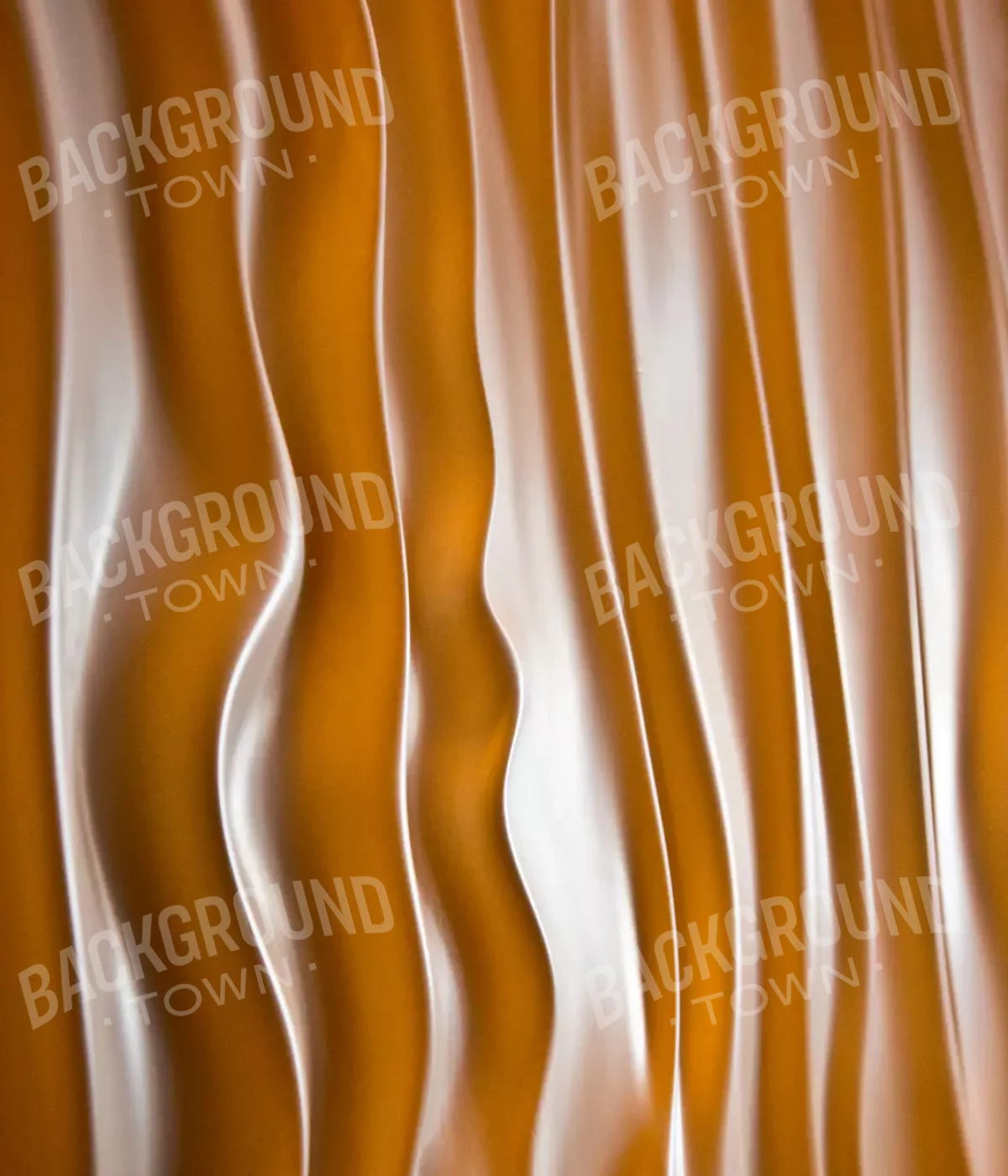 Orange Silky Waves 10X12 Ultracloth ( 120 X 144 Inch ) Backdrop