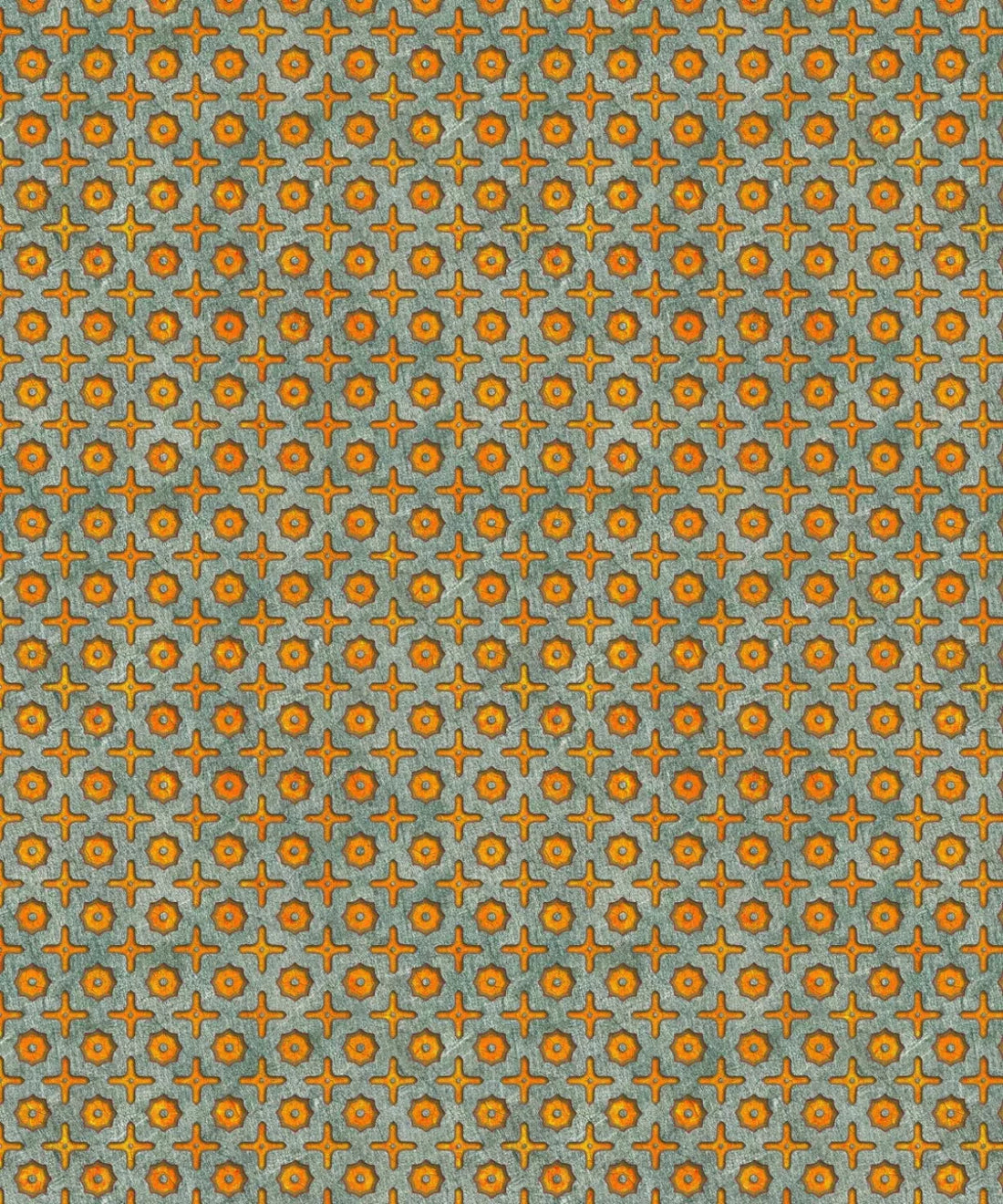 Orange Pattern Backdrop for Photography