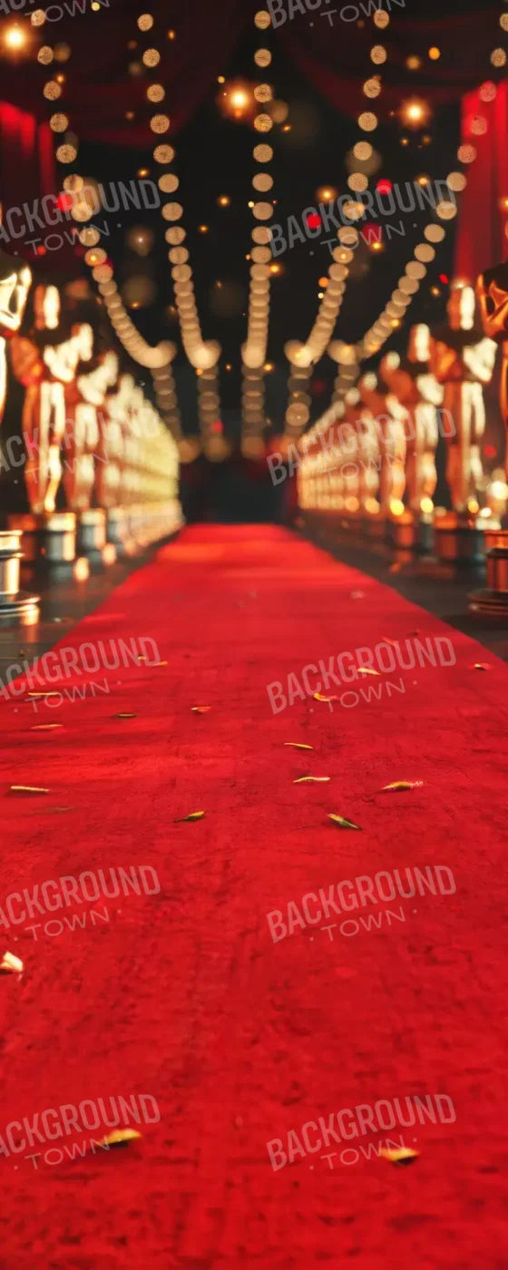 Oscar Night Red Carpet Sweep 8’x20’ UltraCloth (96 x 240 inch) Backdrop