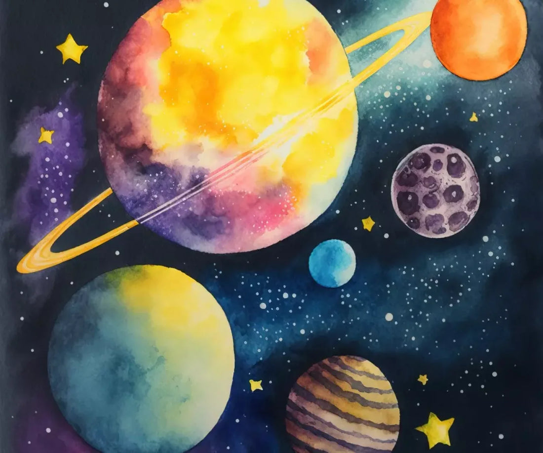 Over Space 5’X4’2 Fleece (60 X 50 Inch) Backdrop