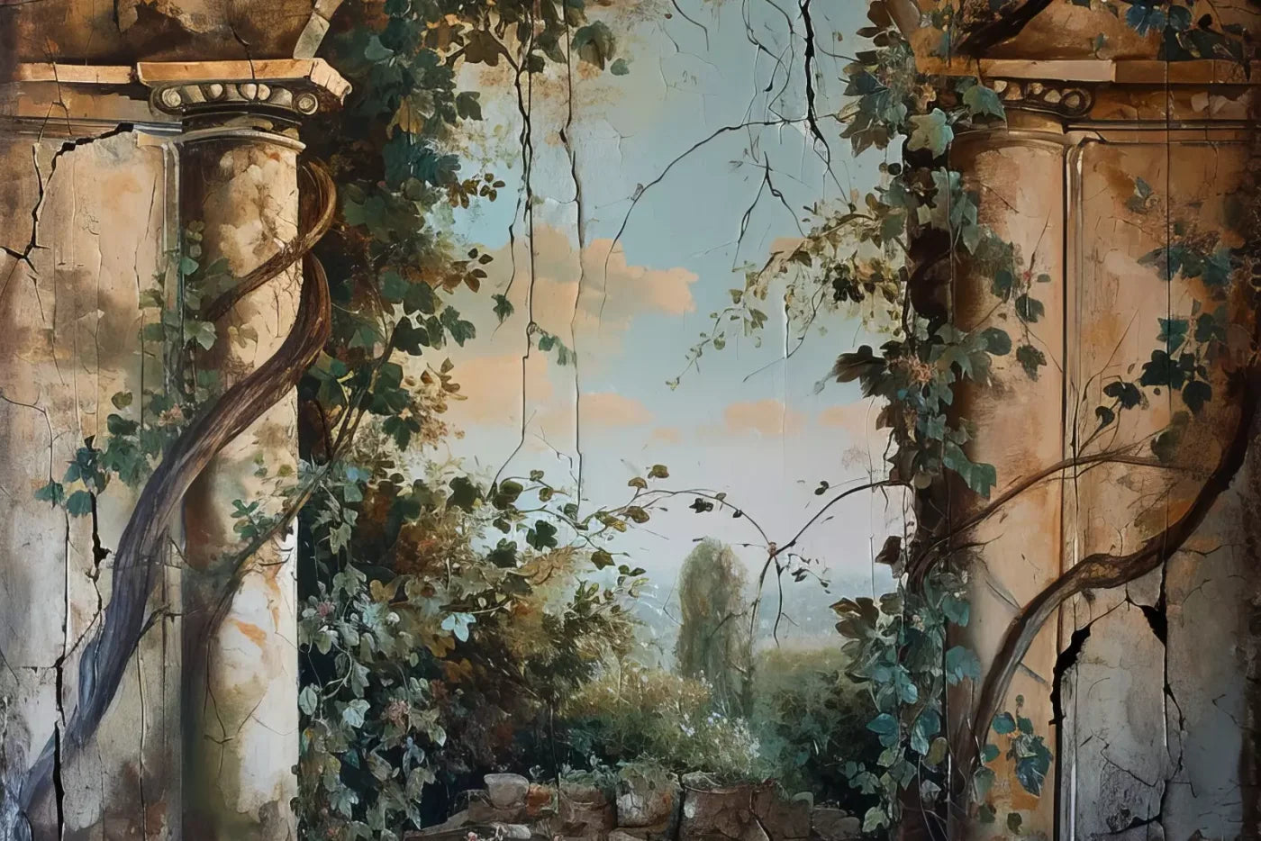 Overtaking Secret Garden 12’X8’ Ultracloth (144 X 96 Inch) Backdrop