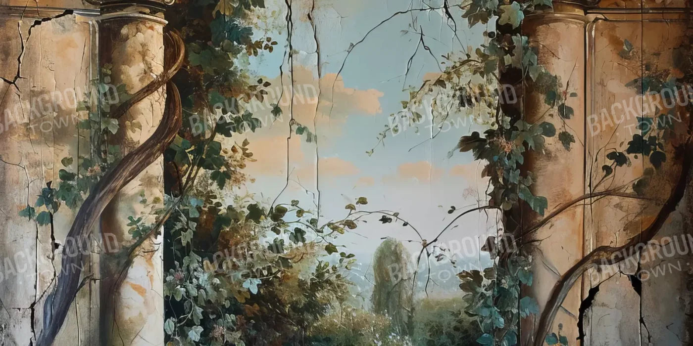 Overtaking Secret Garden 20’X10’ Ultracloth (240 X 120 Inch) Backdrop